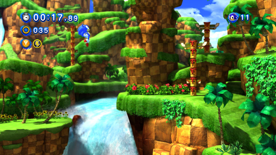 sonic generations flash game online